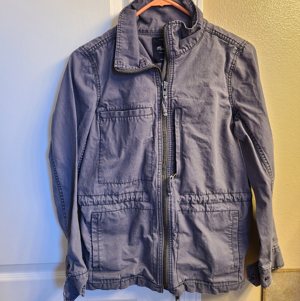 Madewell Gray/Purple Northover Jacket